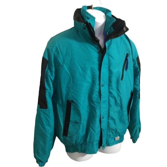 Vtg Colorblock Ski Coat High Seas Foul Weather Gear S Sailing Boating Snowboard. - Picture 5 of 16